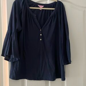 Lilly Pulitzer bell sleeve top